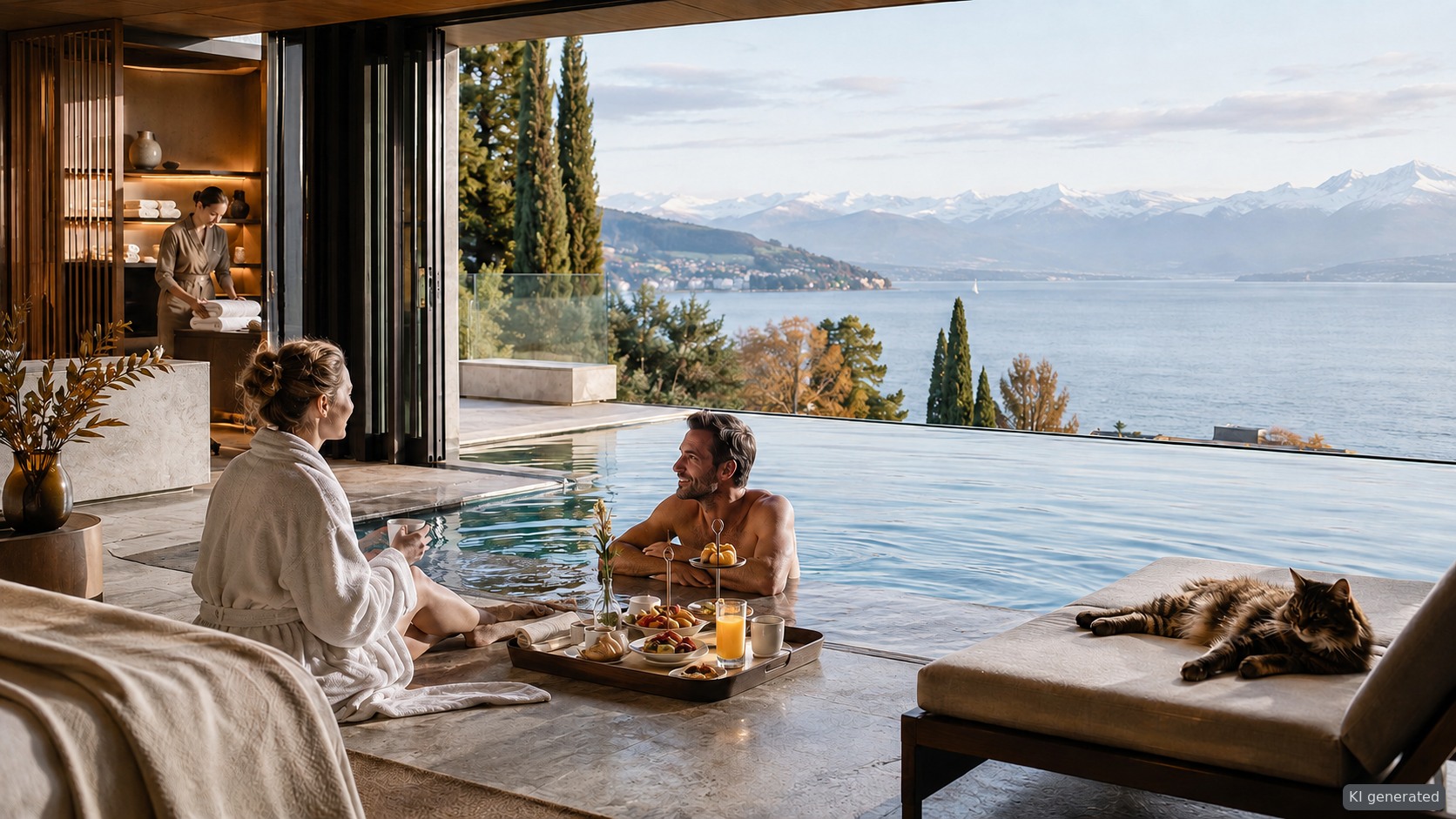 Luxus Hotels mit Spa mit Bodensee Blick